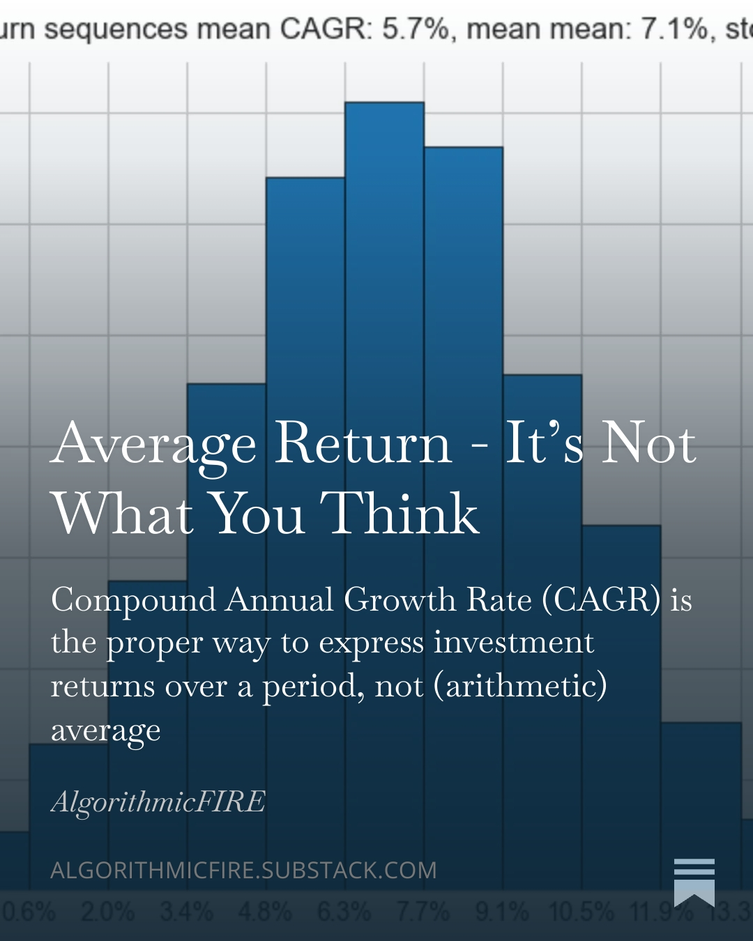 Average Return - It’s Not What You Think - AlgorithmicFIRE
